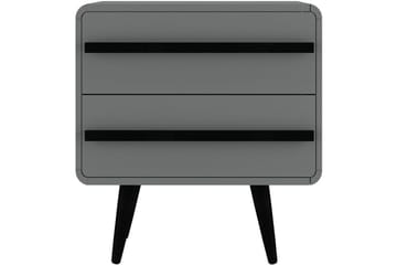 Nattduksbord Chantal Grå - Grå - Möbler - Bord & matgrupp - Avlastningsbord & sidobord - Sängbord & nattduksbord