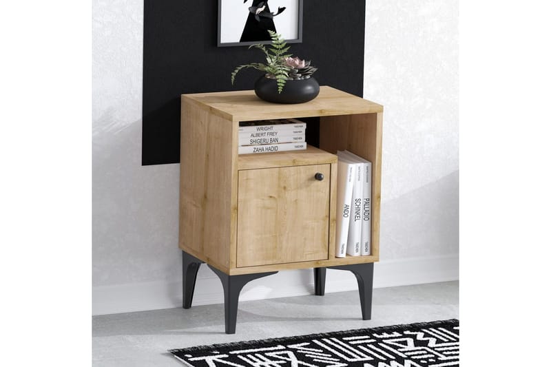 Nattduksbord Cliffmarch safirek - Svart/Mörkfärgat trä - Möbler - Bord & matgrupp - Avlastningsbord & sidobord - Sängbord & nattduksbord