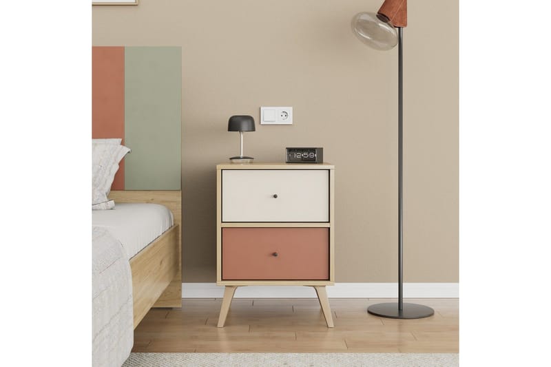 Nattduksbord Felyra Flerfärgad - Multifärgad - Möbler - Bord & matgrupp - Avlastningsbord & sidobord - Sängbord & nattduksbord