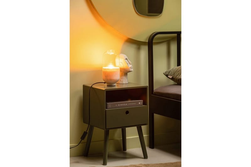 Nattduksbord Ozzy - Varm Grön - Möbler - Bord & matgrupp - Avlastningsbord & sidobord - Sängbord & nattduksbord