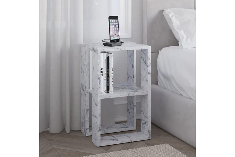 Nattduksbord Quival Carraramarmor - Carraramarmor - Möbler - Bord & matgrupp - Avlastningsbord & sidobord - Sängbord & nattduksbord