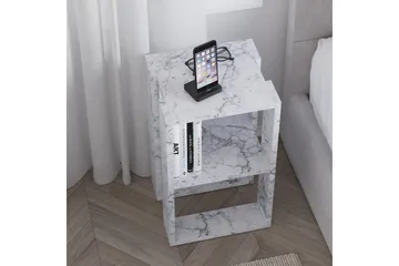 Nattduksbord Quival Carraramarmor - Carraramarmor - Möbler - Bord & matgrupp - Avlastningsbord & sidobord - Sängbord & nattduksbord