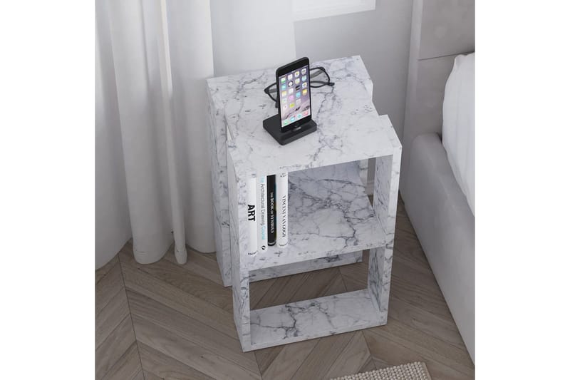 Nattduksbord Quival Carraramarmor - Carraramarmor - Möbler - Bord & matgrupp - Avlastningsbord & sidobord - Sängbord & nattduksbord