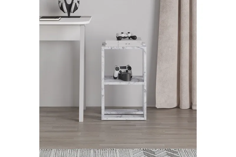 Nattduksbord Quival Carraramarmor - Carraramarmor - Möbler - Bord & matgrupp - Avlastningsbord & sidobord - Sängbord & nattduksbord