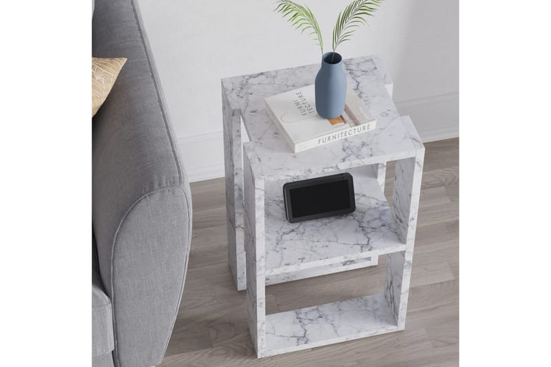 Nattduksbord Quival Carraramarmor - Carraramarmor - Möbler - Bord & matgrupp - Avlastningsbord & sidobord - Sängbord & nattduksbord