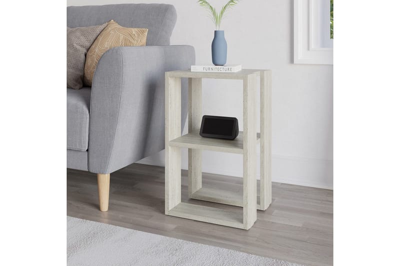 Nattduksbord Quival Travertin - Travertin - Möbler - Bord & matgrupp - Avlastningsbord & sidobord - Sängbord & nattduksbord