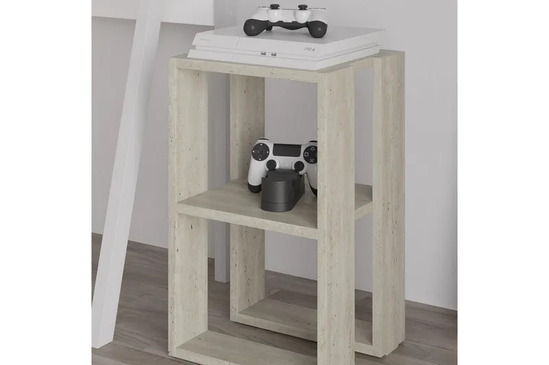 Nattduksbord Quival Travertin - Travertin - Möbler - Bord & matgrupp - Avlastningsbord & sidobord - Sängbord & nattduksbord