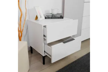 Nattduksbord Serene Vit - Vit - Möbler - Bord & matgrupp - Avlastningsbord & sidobord - Sängbord & nattduksbord