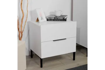 Nattduksbord Serene Vit - Vit - Möbler - Bord & matgrupp - Avlastningsbord & sidobord - Sängbord & nattduksbord