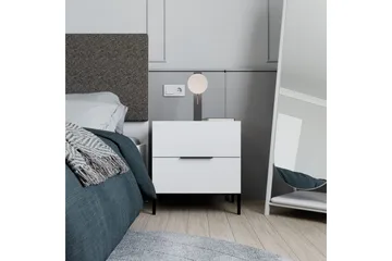 Nattduksbord Serene Vit - Vit - Möbler - Bord & matgrupp - Avlastningsbord & sidobord - Sängbord & nattduksbord