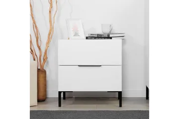 Nattduksbord Serene Vit - Vit - Möbler - Bord & matgrupp - Avlastningsbord & sidobord - Sängbord & nattduksbord