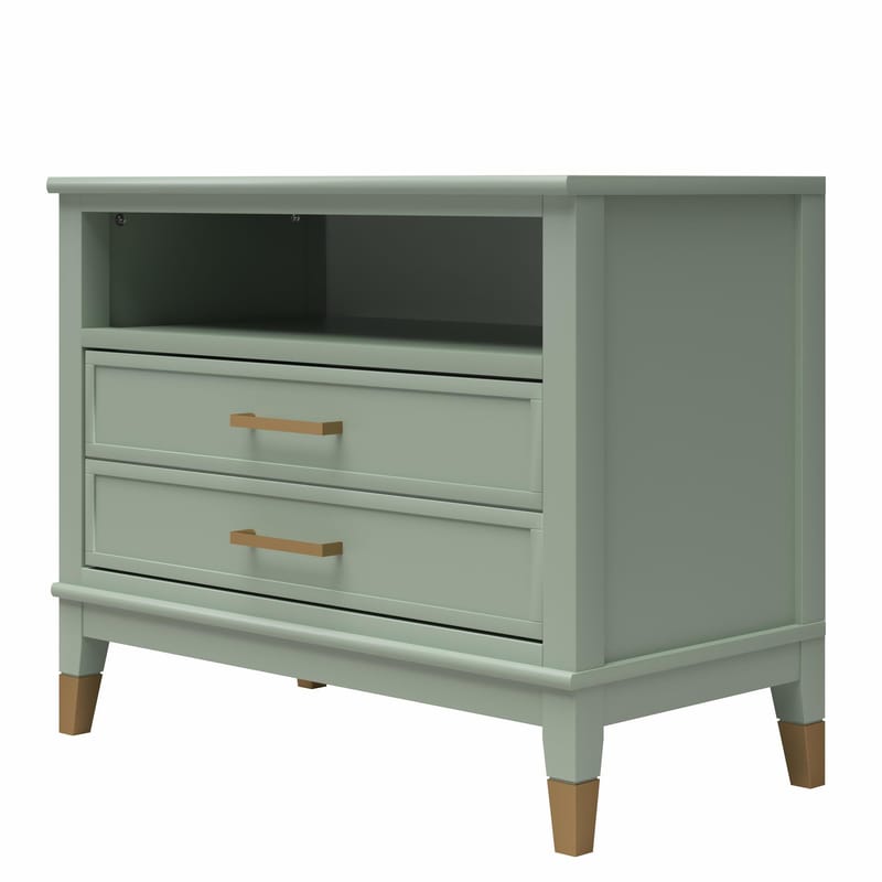 Nattduksbord Westerleigh Blekt Grön - Blekt Grön - Möbler - Bord & matgrupp - Avlastningsbord & sidobord - Sängbord & nattduksbord