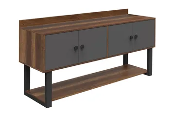 Numandro Avlastningsbord 180 cm - Teak/Antracit - Möbler - Bord & matgrupp - Avlastningsbord & sidobord - Konsolbord & hallbord