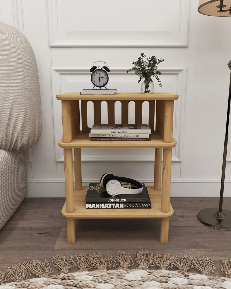 Numira Sidobord 48 cm - Ek - Möbler - Bord & matgrupp - Avlastningsbord & sidobord - Brickbord & småbord