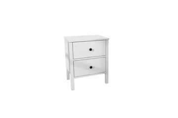 Odelis Sängbord 50 cm - Natur/Vit - Möbler - Bord & matgrupp - Avlastningsbord & sidobord - Sängbord & nattduksbord