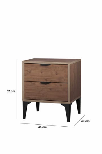 Olyros Nattduksbord 45 cm - Atlas Tall - Möbler - Bord & matgrupp - Avlastningsbord & sidobord - Sängbord & nattduksbord
