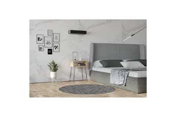 Omren Sängbord 45 cm - Ek/Svart - Möbler - Bord & matgrupp - Avlastningsbord & sidobord - Sängbord & nattduksbord