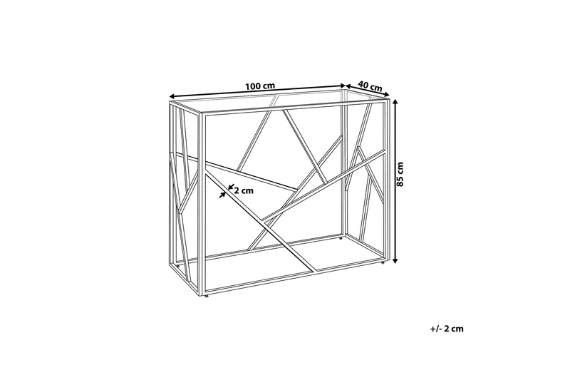 Orland Konsolbord 40 cm - Silver - Möbler - Bord & matgrupp - Avlastningsbord & sidobord - Konsolbord & hallbord