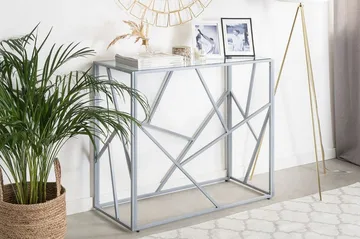 Orland Konsolbord 40 cm - Silver - Möbler - Bord & matgrupp - Avlastningsbord & sidobord - Konsolbord & hallbord