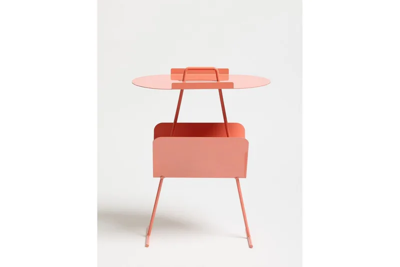 Orren Sidobord 44 cm - Rosa - Möbler - Bord & matgrupp - Avlastningsbord & sidobord - Lampbord & sidobord