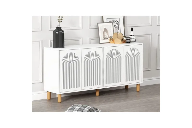 Ovrin Konsollbord 150 cm - Vit - Möbler - Bord & matgrupp - Avlastningsbord & sidobord - Konsolbord & hallbord