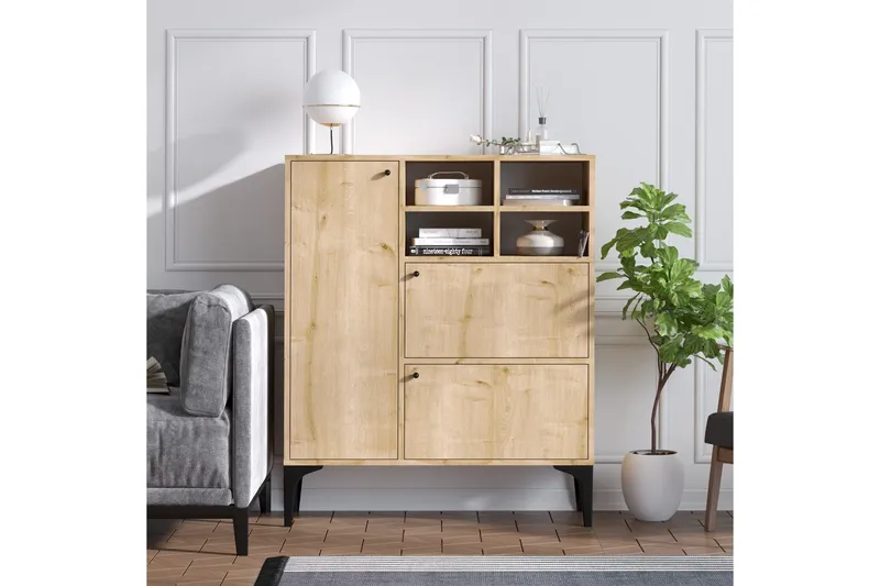 Palfrey Konsollbord 100 cm - Blå/Natur - Möbler - Bord & matgrupp - Avlastningsbord & sidobord - Konsolbord & hallbord