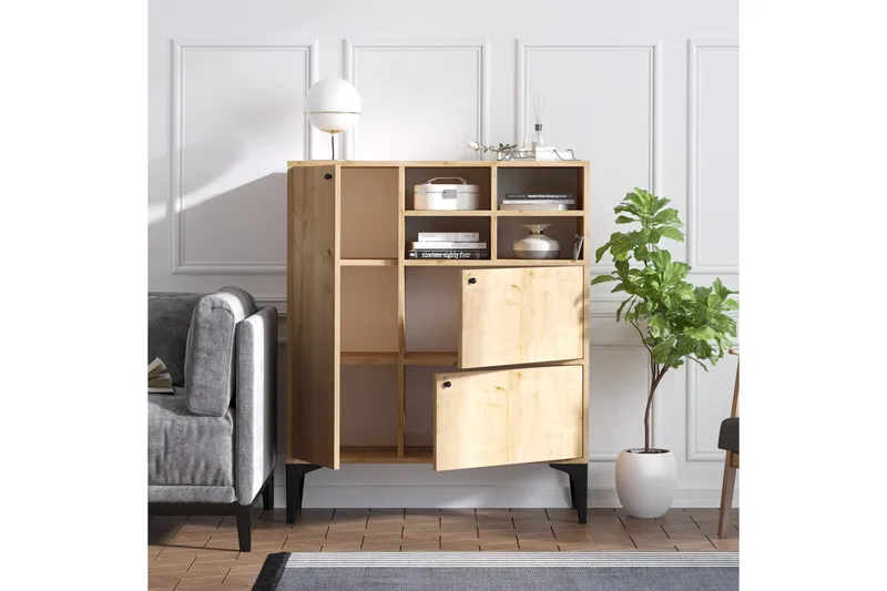 Palfrey Konsollbord 100 cm - Blå/Natur - Möbler - Bord & matgrupp - Avlastningsbord & sidobord - Konsolbord & hallbord