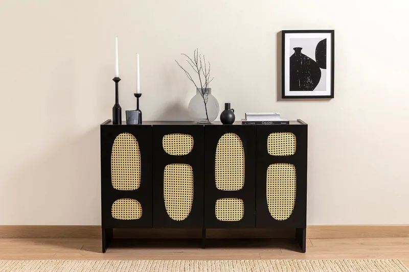 Paro Konsollbord 120 cm - Svart - Förvaring - Förvaringsmöbler - Sideboard & skänk