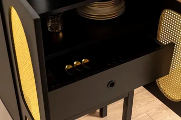 Paro Konsollbord 75 cm - Svart - Förvaring - Skåp - Förvaringsskåp