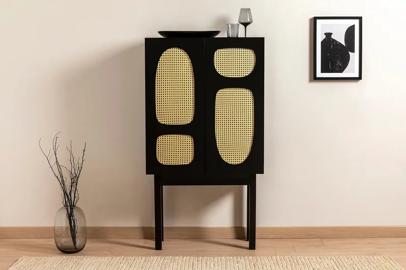 Paro Konsollbord 75 cm - Svart - Förvaring - Skåp - Förvaringsskåp