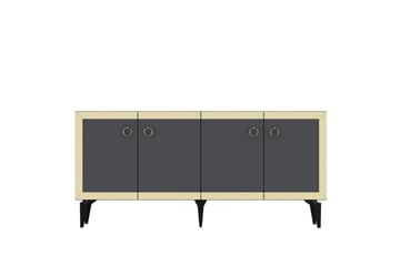 Petrolla Konsollbord 150 cm - Guld/Svart/Antracit - Möbler - Bord & matgrupp - Avlastningsbord & sidobord - Konsolbord & hallbord