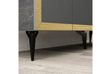 Petrolla Konsollbord 150 cm - Guld/Svart/Antracit - Möbler - Bord & matgrupp - Avlastningsbord & sidobord - Konsolbord & hallbord