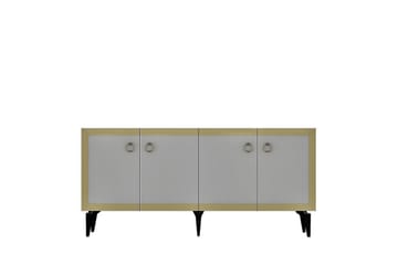 Petrolla Konsollbord 150 cm - Guld/Svart/Vit - Möbler - Bord & matgrupp - Avlastningsbord & sidobord - Konsolbord & hallbord