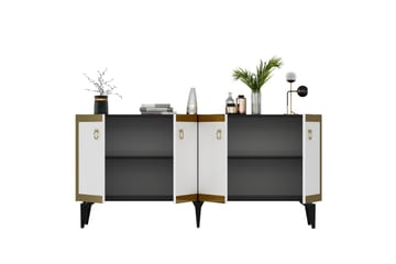 Petrolla Konsollbord 150 cm - Guld/Svart/Vit - Möbler - Bord & matgrupp - Avlastningsbord & sidobord - Konsolbord & hallbord