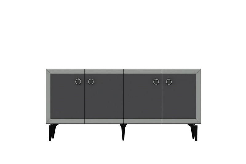 Petrolla Konsollbord 150 cm - Svart/Silver/Antracit - Möbler - Bord & matgrupp - Avlastningsbord & sidobord - Konsolbord & hallbord
