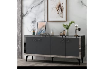 Petrolla Konsollbord 150 cm - Svart/Silver/Antracit - Möbler - Bord & matgrupp - Avlastningsbord & sidobord - Konsolbord & hallbord