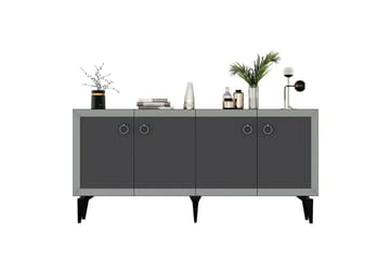 Petrolla Konsollbord 150 cm - Svart/Silver/Antracit - Möbler - Bord & matgrupp - Avlastningsbord & sidobord - Konsolbord & hallbord