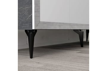 Petrolla Konsollbord 150 cm - Svart/Vit/Silver - Möbler - Bord & matgrupp - Avlastningsbord & sidobord - Konsolbord & hallbord