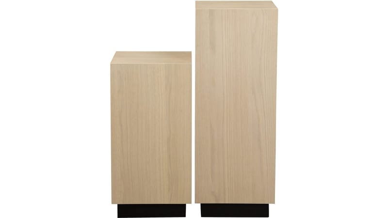 Piedestal Vargen 60 cm - Vitpigmenterad ek - Möbler - Bord & matgrupp - Avlastningsbord & sidobord - Piedestal & blompiedestal