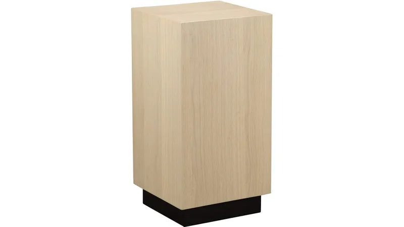 Piedestal Vargen 60 cm, Vitpigmenterad ek