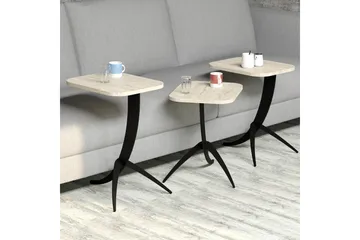 Pion Satsbord - Beige - Möbler - Bord & matgrupp - Avlastningsbord & sidobord - Satsbord