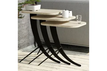 Pion Satsbord - Beige - Möbler - Bord & matgrupp - Avlastningsbord & sidobord - Satsbord