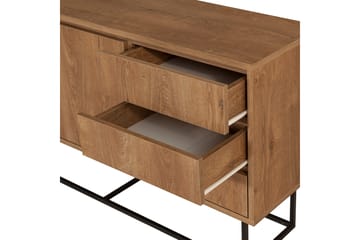 Pribeta Konsollbord 140 cm - Mörkbrun/Svart - Möbler - Bord & matgrupp - Avlastningsbord & sidobord - Konsolbord & hallbord