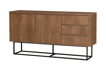 Pribeta Konsollbord 140 cm - Mörkbrun/Svart - Möbler - Bord & matgrupp - Avlastningsbord & sidobord - Konsolbord & hallbord