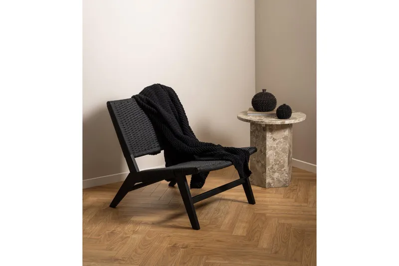 Prisa Runt Sidobord i Marmor Sten 50 cm - Beige - Möbler - Bord & matgrupp - Avlastningsbord & sidobord - Lampbord & sidobord