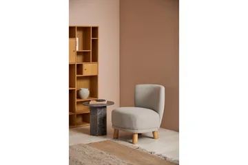 Prisa Runt Sidobord i Marmor Sten 50 cm - Grå / Brun - Möbler - Bord & matgrupp - Avlastningsbord & sidobord - Brickbord & småbord