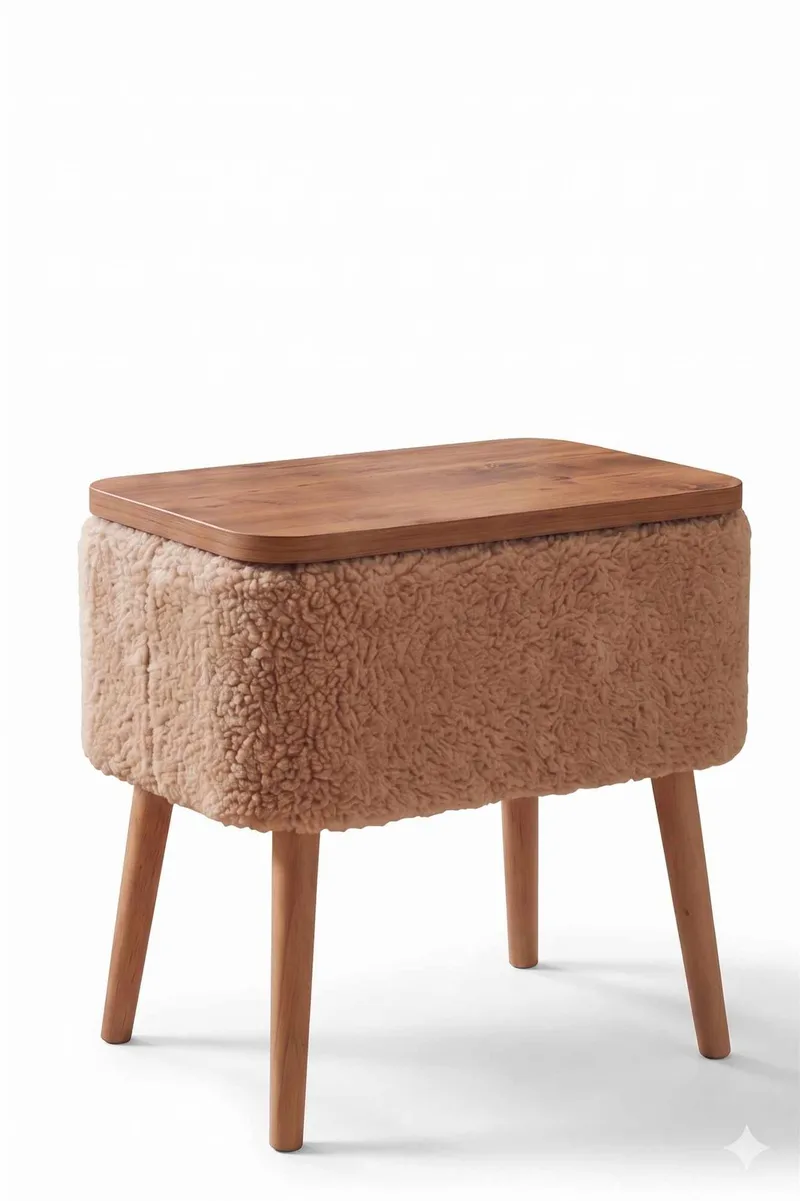 Queno Sidobord 60x65x30 cm, Beige