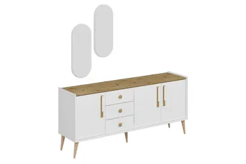 Ralor Konsollbord 180 cm - Vit - Möbler - Bord & matgrupp - Avlastningsbord & sidobord - Konsolbord & hallbord