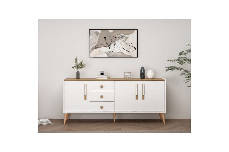 Ralor Konsollbord 180 cm - Vit - Möbler - Bord & matgrupp - Avlastningsbord & sidobord - Konsolbord & hallbord