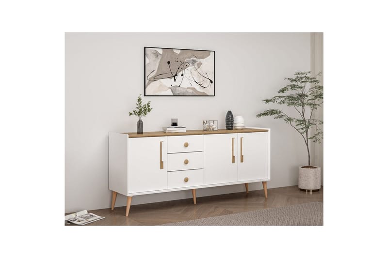 Ralor Konsollbord 180 cm - Vit - Möbler - Bord & matgrupp - Avlastningsbord & sidobord - Konsolbord & hallbord